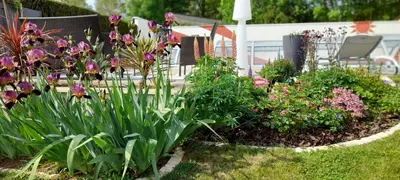 Jardin de l'établissement Le PATSA de Vouillé