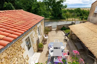 Paysage naturel près de la maison de vacances