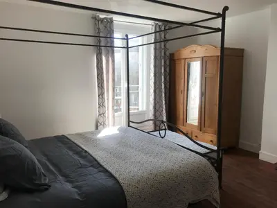 Un ou plusieurs lits dans un hébergement de l'établissement Montemboeuf - Cottage - Sleeps 2 - Parking