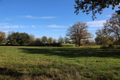 Paysage naturel près de la maison de vacances
