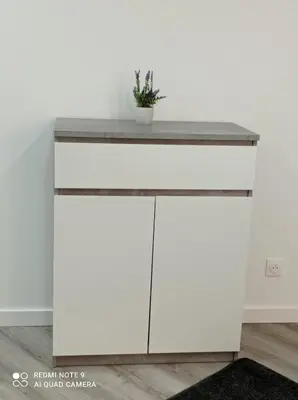 Cuisine ou kitchenette dans l'établissement AppartHôtel