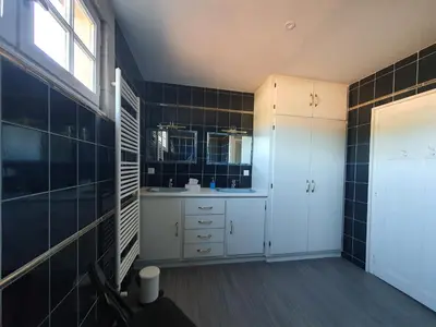 Cuisine ou kitchenette dans l'établissement Le Pressoir de Marsac
