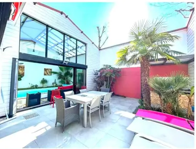 Balcon ou terrasse dans l'établissement Maison loft