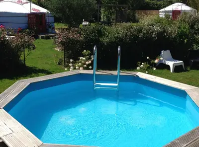 Piscine de l'établissement Home Paradis & Spa - Ecolodge ou située à proximité