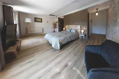 Un ou plusieurs lits dans un hébergement de l'établissement chambres d'hote Maeva