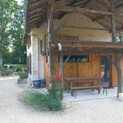 Jardin de l'établissement La Petite Bellarderie