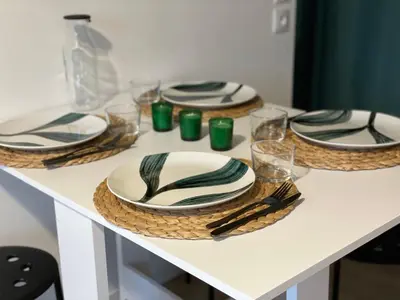 Plan de l'établissement Superbe appartement La Rochelle