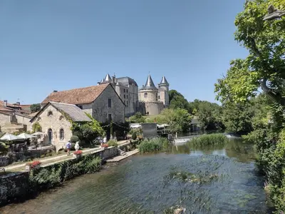 Vue sur la rivière ou le fleuve situé(e) à proximité de la maison de vacances