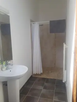 Salle de bains dans l'établissement Gite at Mauprevoir
