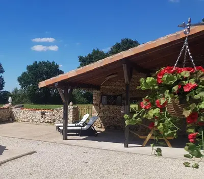 Jardin de l'établissement Gite at Mauprevoir