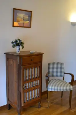 Coin salon dans l'établissement Le Petit Massigny