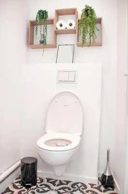Salle de bains dans l'établissement Eden-Apart
