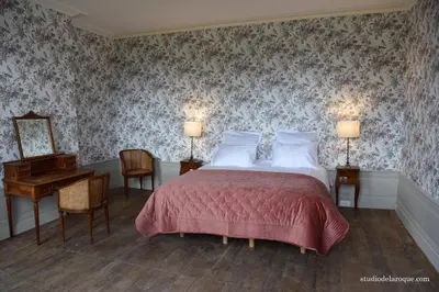 Un ou plusieurs lits dans un hébergement de l'établissement Domaine de la Briouse