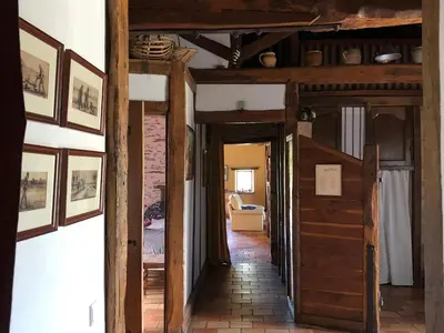 Plan de l'établissement Gîte écoresponsable avec 4 chambres, terrasse et activités, proche LPO, chauffage au sol - FR-1-426-486