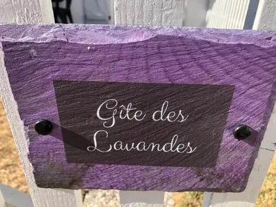 Certificat, récompense, panneau ou autre document affiché dans l'établissement Gîte des Lavandes