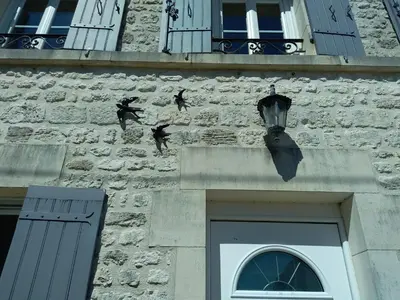 Plan de l'établissement Gîte climatisé les hirondelles