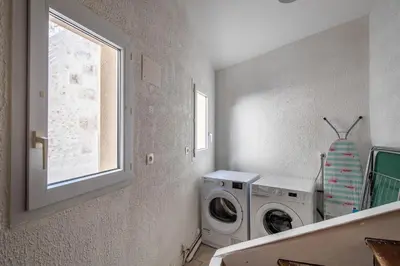 Plan de l'établissement Maison de ville en plein centre avec terrasse