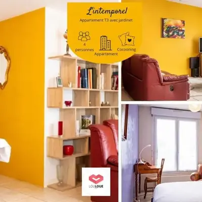 L'Intemporel - Appartement T3 avec jardinet