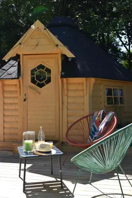 Bâtiment de la maison de vacances