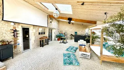 Plan de l'établissement La Grange - Gîte de Prestige La Rochelle