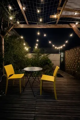 Plan de l'établissement Cabane urbaine calme & terrasse privée
