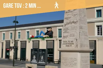 Plan de l'établissement Appartement lumineux avec vue - Centre & gare