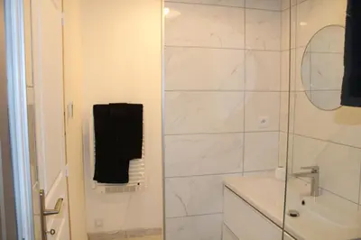 Salle de bains dans l'établissement Althéa, gîte de charme et bien être