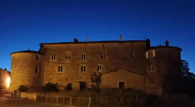Plan de l'établissement Chambre Louis XVI au Château de Champagne-Mouton