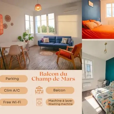 Balcon du Champ de Mars - #Parking #Air Conditioner #Clim