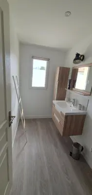 Salle de bains dans l'établissement Studio Zen