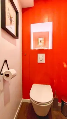 Salle de bains dans l'établissement Votre Escale Jungle Sauna & Spa