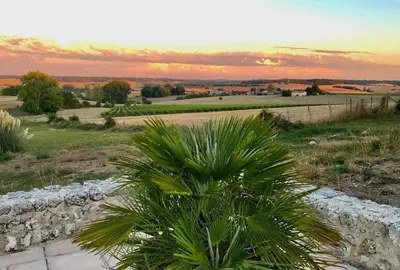 Paysage naturel près de la villa
