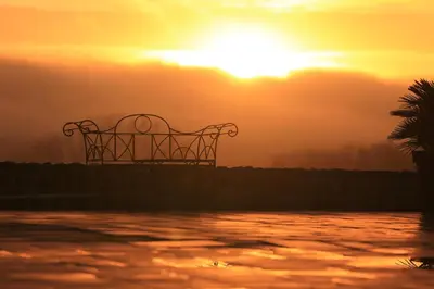 Lever ou coucher de soleil vu de la villa ou à proximité