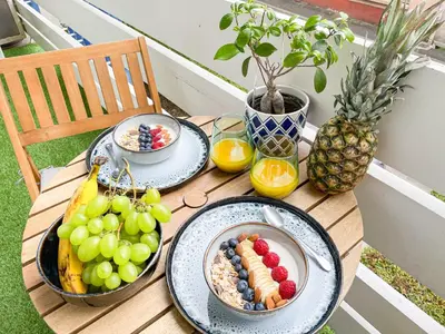 Nourriture dans l'appartement ou à proximité