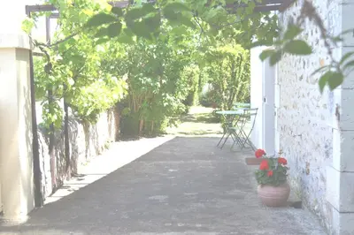 Jardin de l'établissement Les Bruyeres Gite