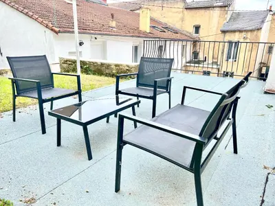 Terrasse ou espace extérieur de l'établissement Le Colorado, studio à 5 min du centre-ville