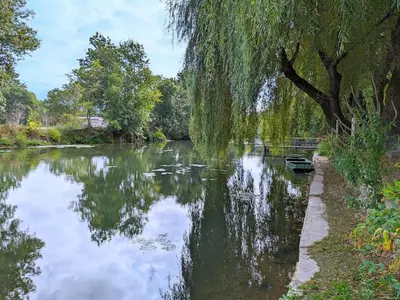 Vue sur la rivière ou le fleuve situé(e) à proximité de la maison de vacances