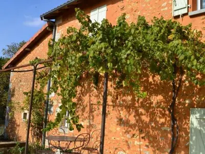 Jardin de l'établissement Gîte La Queue Rousse - Maison Ancienne avec Cheminée et Jardin Clôturé - FR-1-653-132