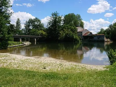 Paysage naturel près de la maison de vacances