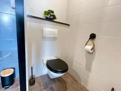 Salle de bains dans l'établissement Magnifique studio ~Hipster~ porte du Futuroscope