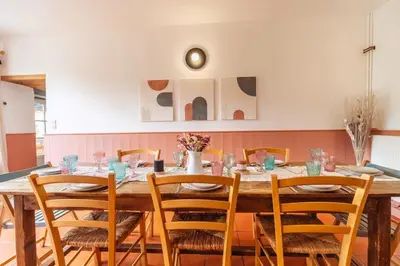 Coin salon dans l'établissement LE GRAND FRANC gite cosy proche tous commerces