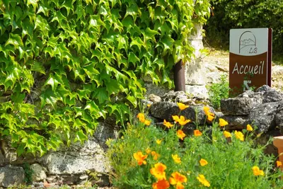 Jardin de l'établissement Logis de Bournet