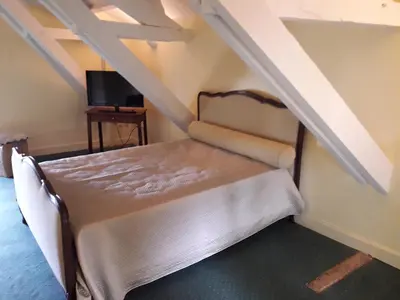 Un ou plusieurs lits dans un hébergement de l'établissement Château de varaize