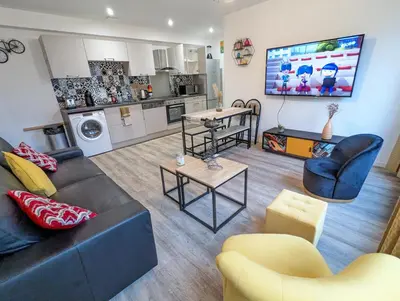 Cuisine ou kitchenette dans l'établissement Beau-Jean, Un Cocon Sympa 5 min à Pied du Centre-Ville, Parking Privé, à 10 min du CHU
