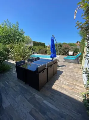 Plan de l'établissement Magnifique maison avec piscine