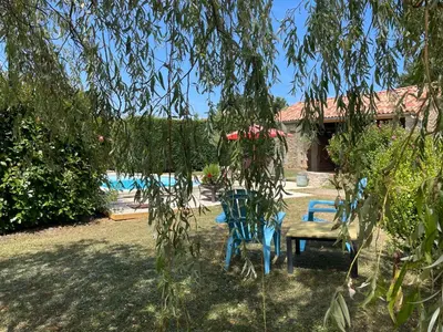 Jardin de l'établissement Le Reve de Breuillac