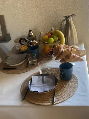 Nourriture dans la maison d'hôtes ou à proximité