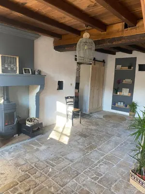 Coin salon dans l'établissement La Maison du Commandeur