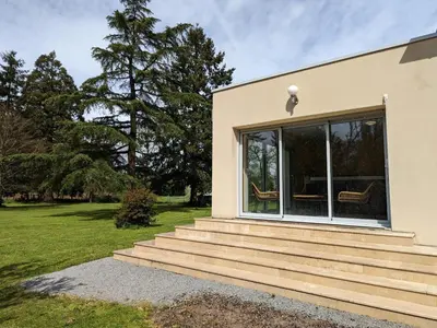 Jardin de l'établissement Maison confortable avec jardin privatif, internet, parking - FR-1-653-112