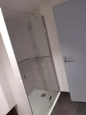 Salle de bains dans l'établissement Gite de charme individuel à la campagne